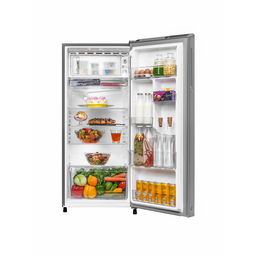 Haier 215 L, 3 Star, Steel Single Door Refrigerator